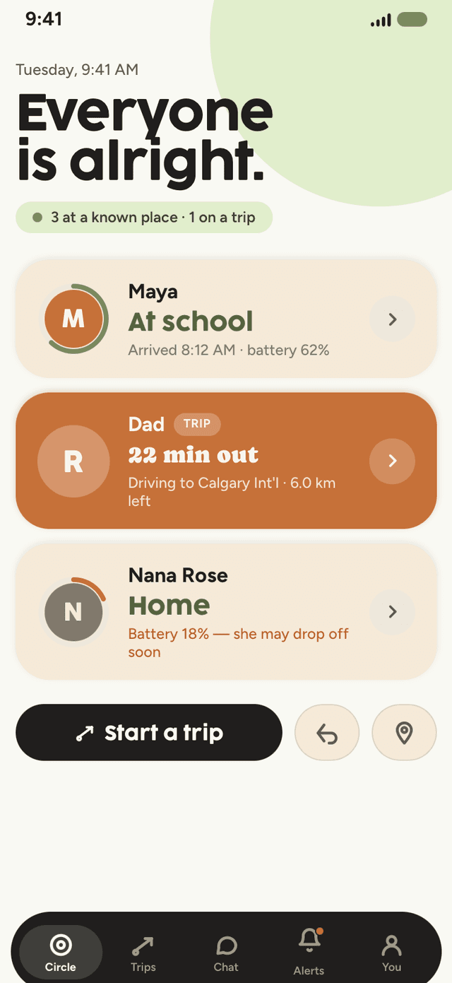 Close Circle — family safety & location